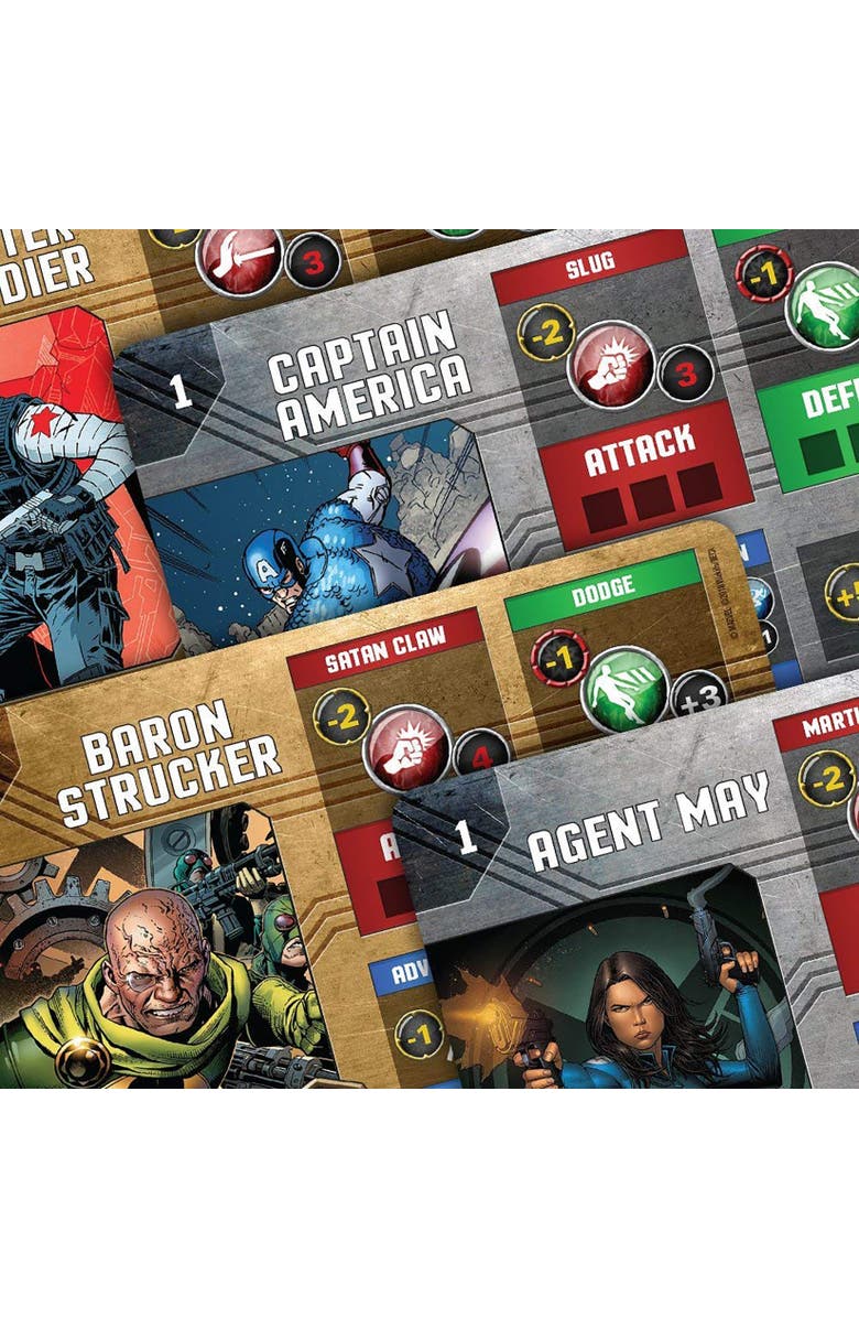 WizKids Games Marvel Strike Teams Strategy Game, 13 Pieces, Kids and Adults, Alternate, color, Multicolored