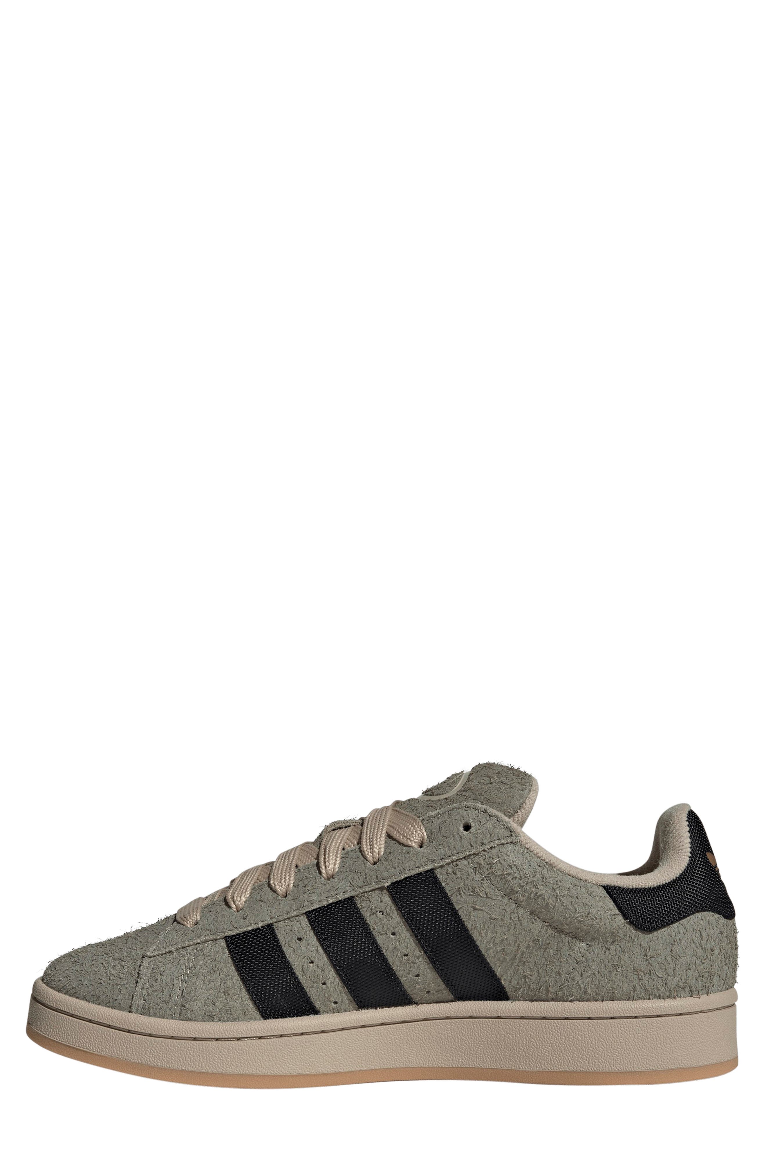 adidas Gender Inclusive Campus 00s Sneaker, Alternate, color, Silver Pebble/ Black/ Khaki