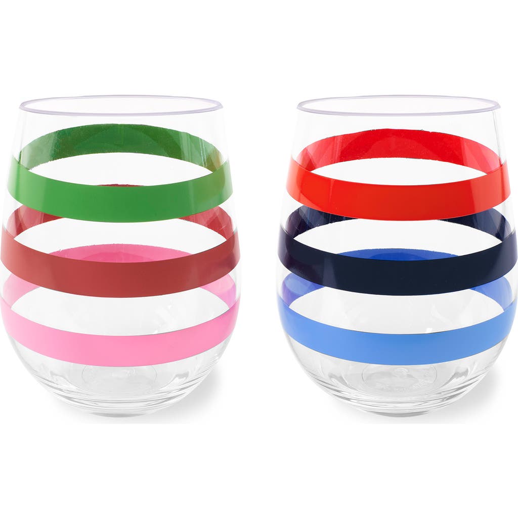 Kate Spade New York Set Of Two Stemless Wine Glasses