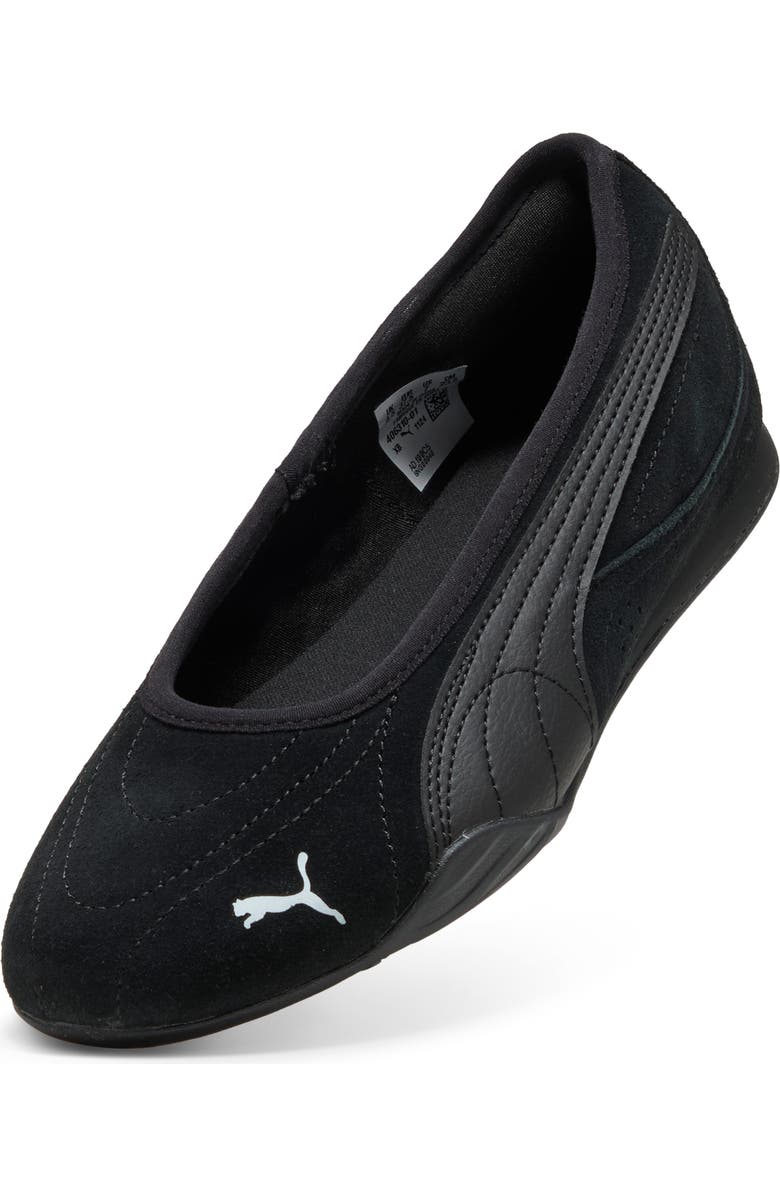 PUMA Catch Soleil Ballerina Flat, Alternate, color, Puma Black/ Puma White