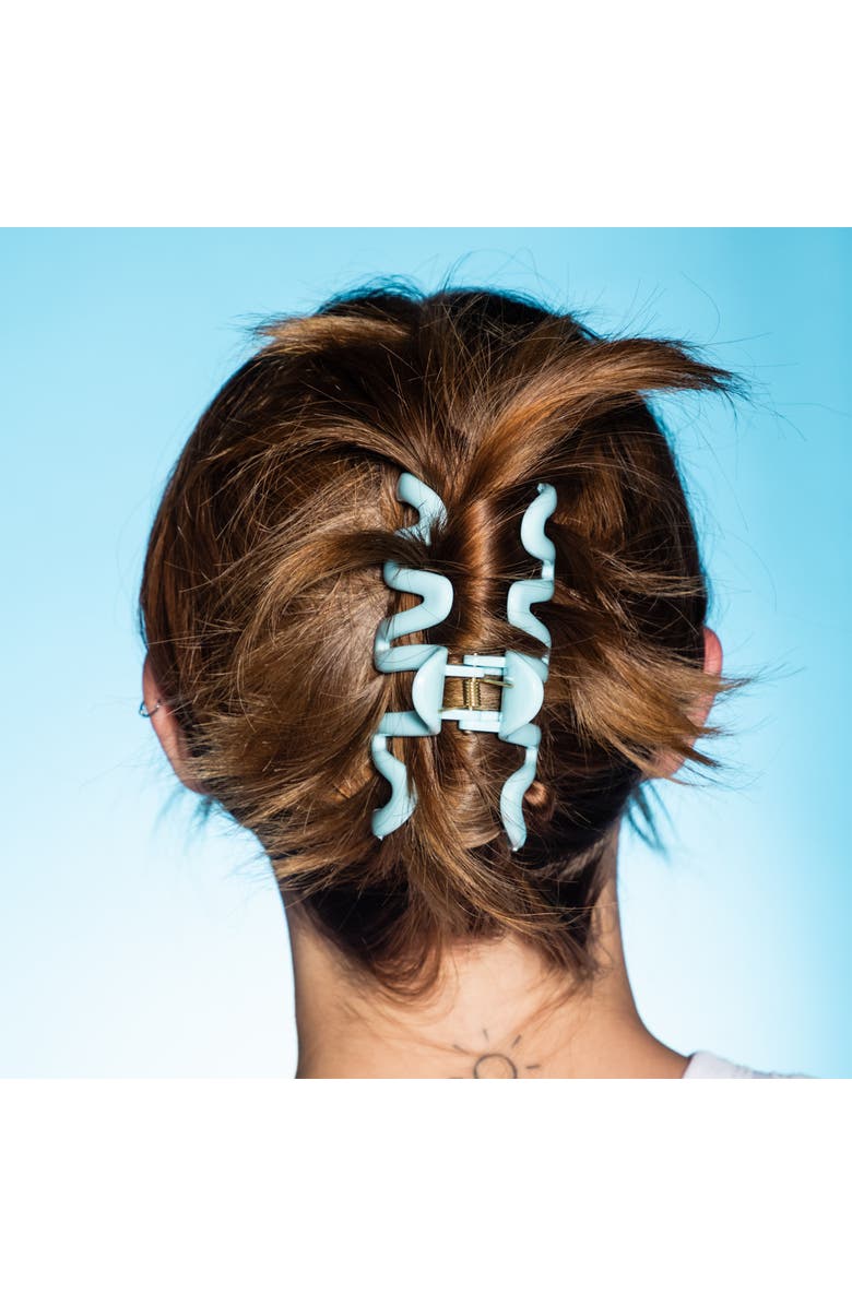 Gimme Beauty Medium Squiggle Claw Clip, Alternate, color, Black