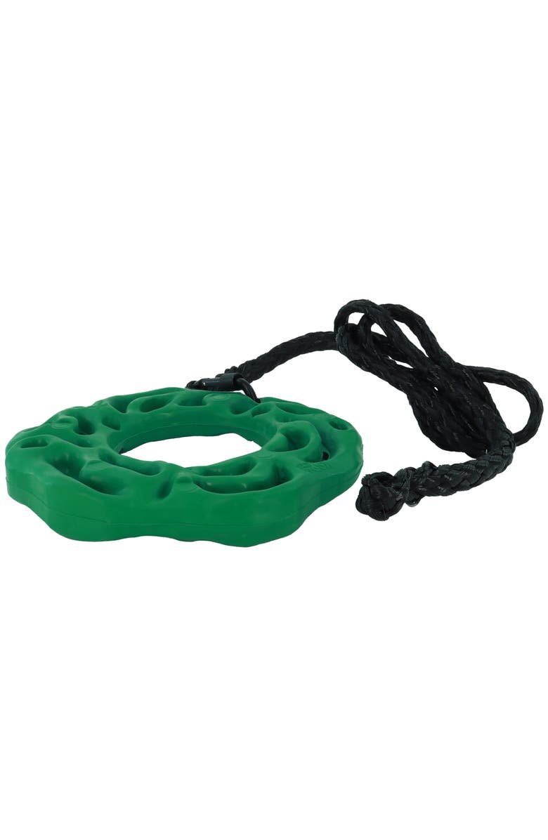 PetKORE Luna Ring, Horse Equine, 9 Inchs Green, Rubber Treat Puzzle Toy, Main, color, Green