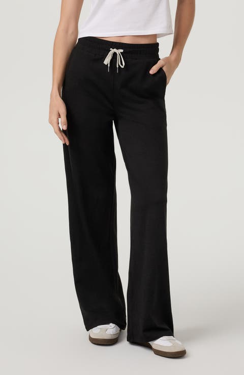 Halo Essential Wide Leg Sweat Pants (Short)