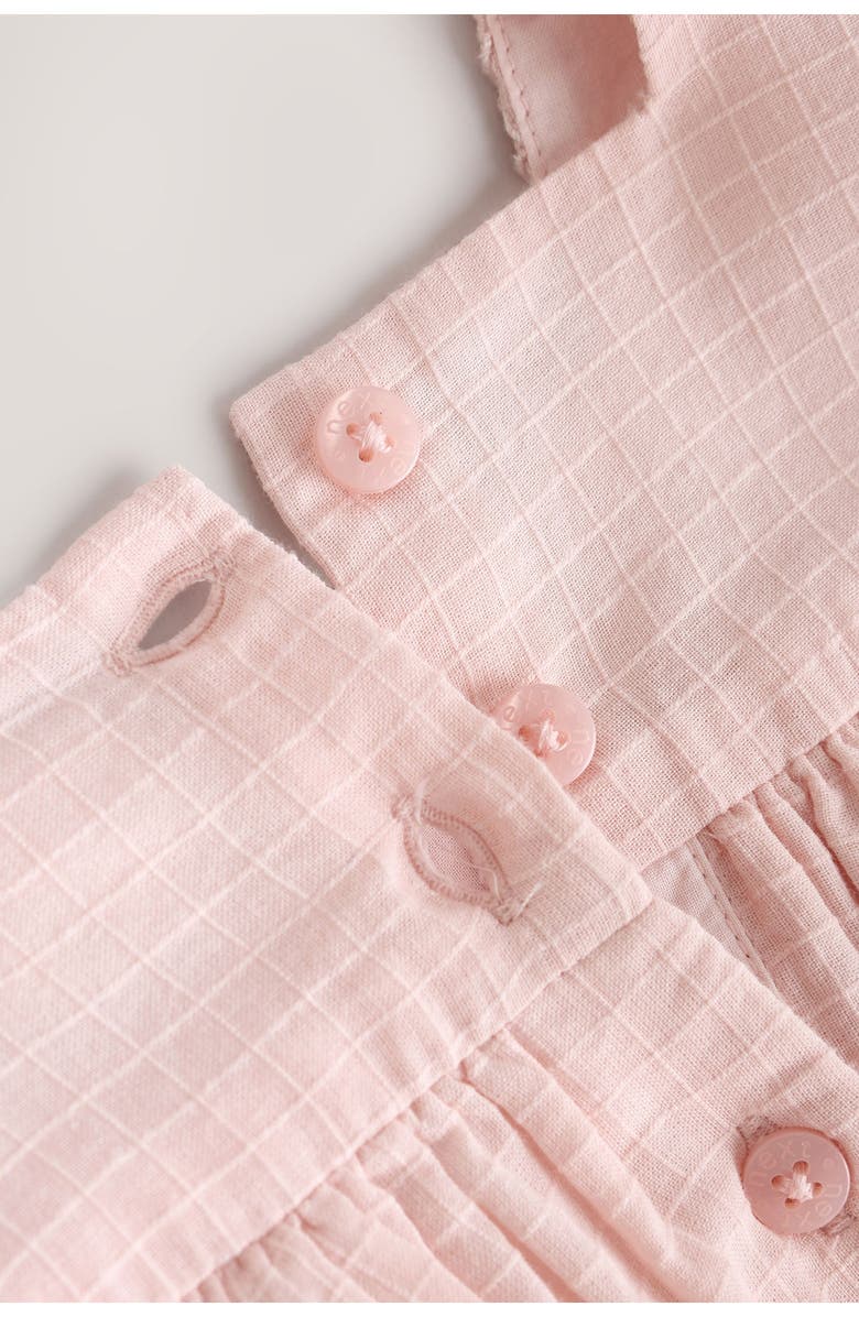 NEXT Floral Embroidered Bubble Dress & Bloomers Set, Alternate, color, Pink