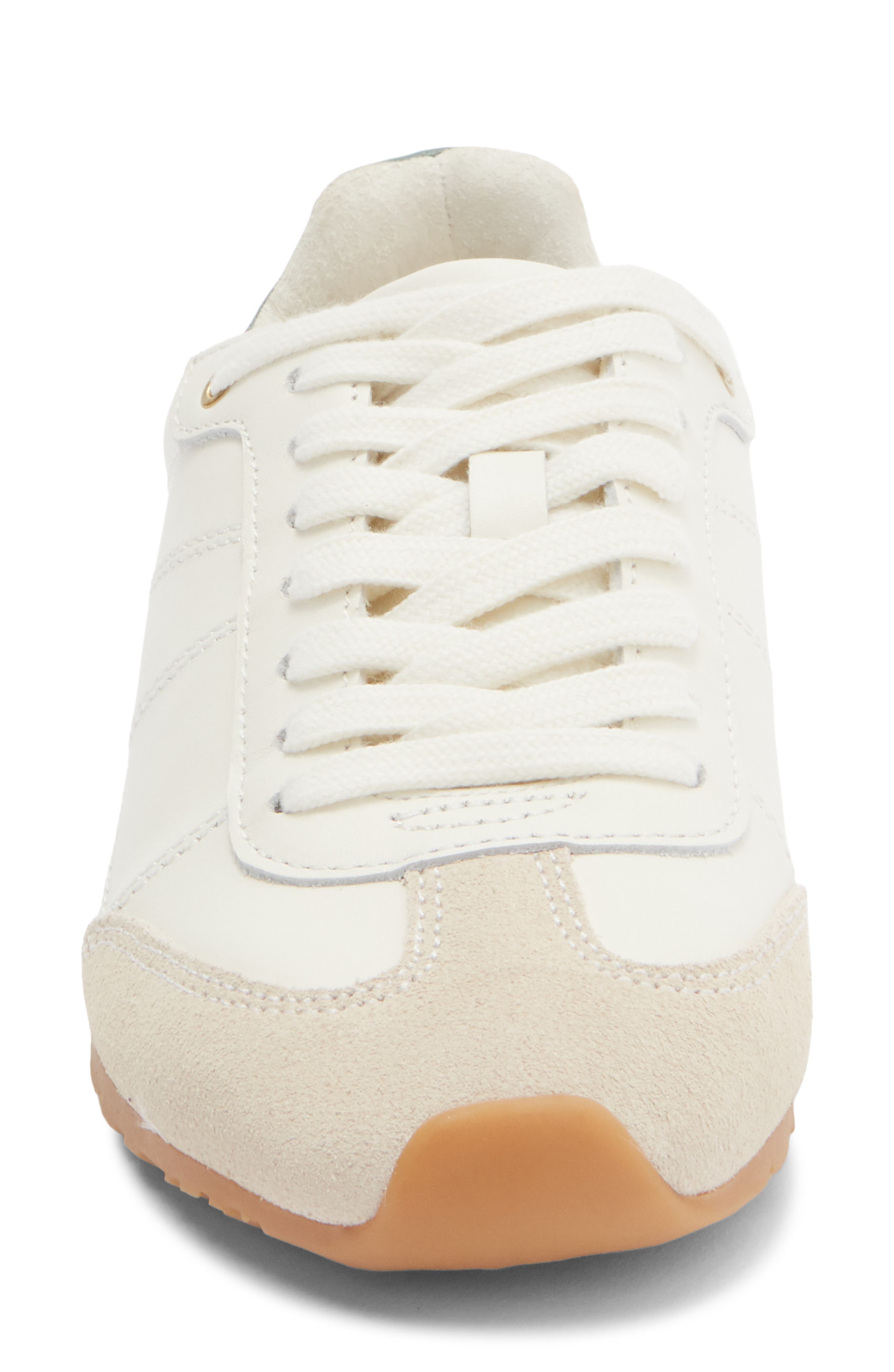 Dolce Vita Diane Sneaker, Alternate, color, White/ Green Leather