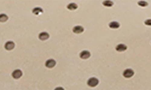 Munro Ridley Perforated Sneaker In Light Taupe