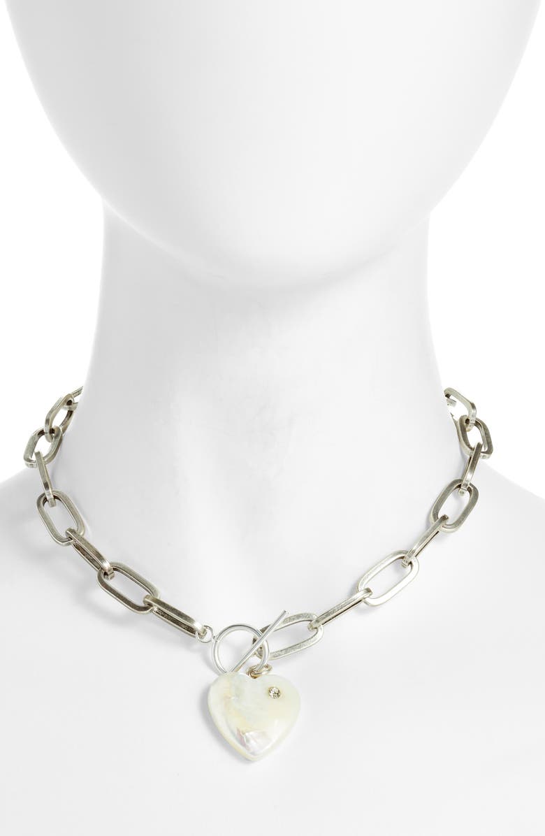 Child of Wild Love Spell Choker Pendant Necklace, Main, color, 