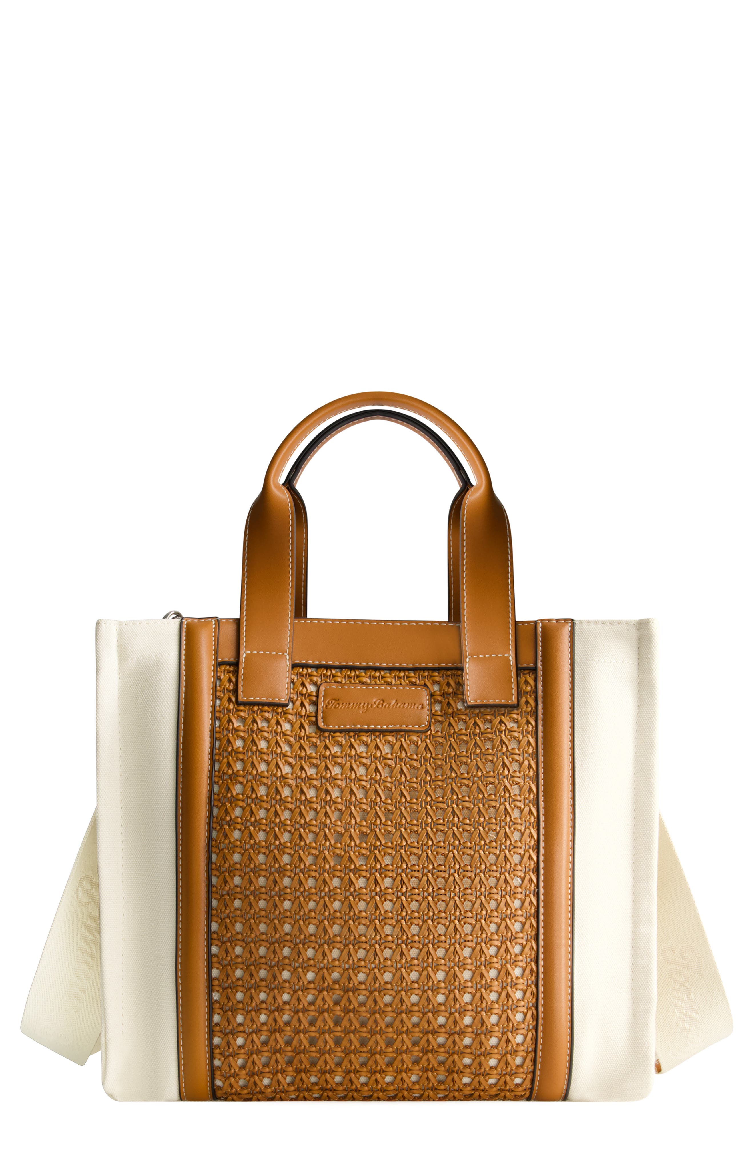 Tommy Bahama Woven Medium Tote Bag