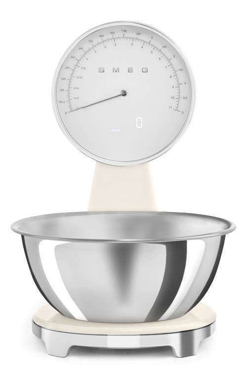 Smeg 50's Style Kitchen Scale In Cream