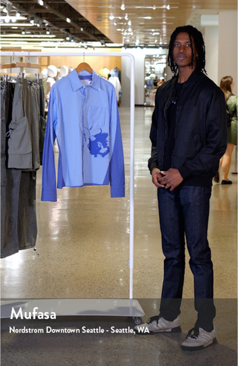 Togetherness Pinstripe Button-Up Shirt, sales video thumbnail