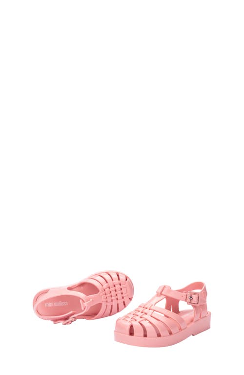 Melissa Possession Jelly Sandal In Light/pastel Pink