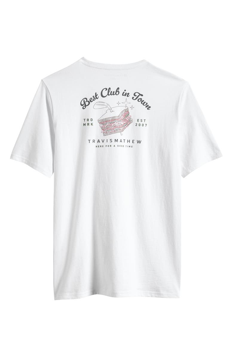 TravisMathew Kids' Y Founding Member Cotton T-Shirt, Alternate, color, White