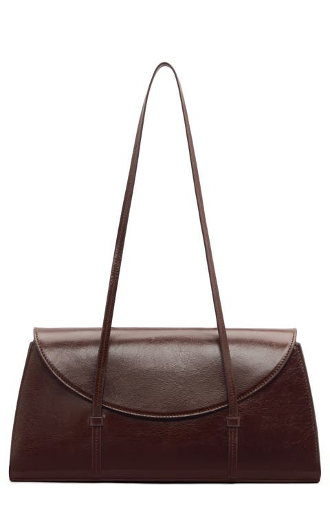 Elena Leather Shoulder Bag