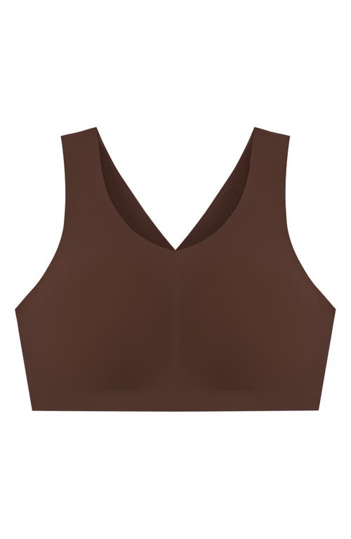 Evelyn & Bobbie Defy Wireless Bra In Brown