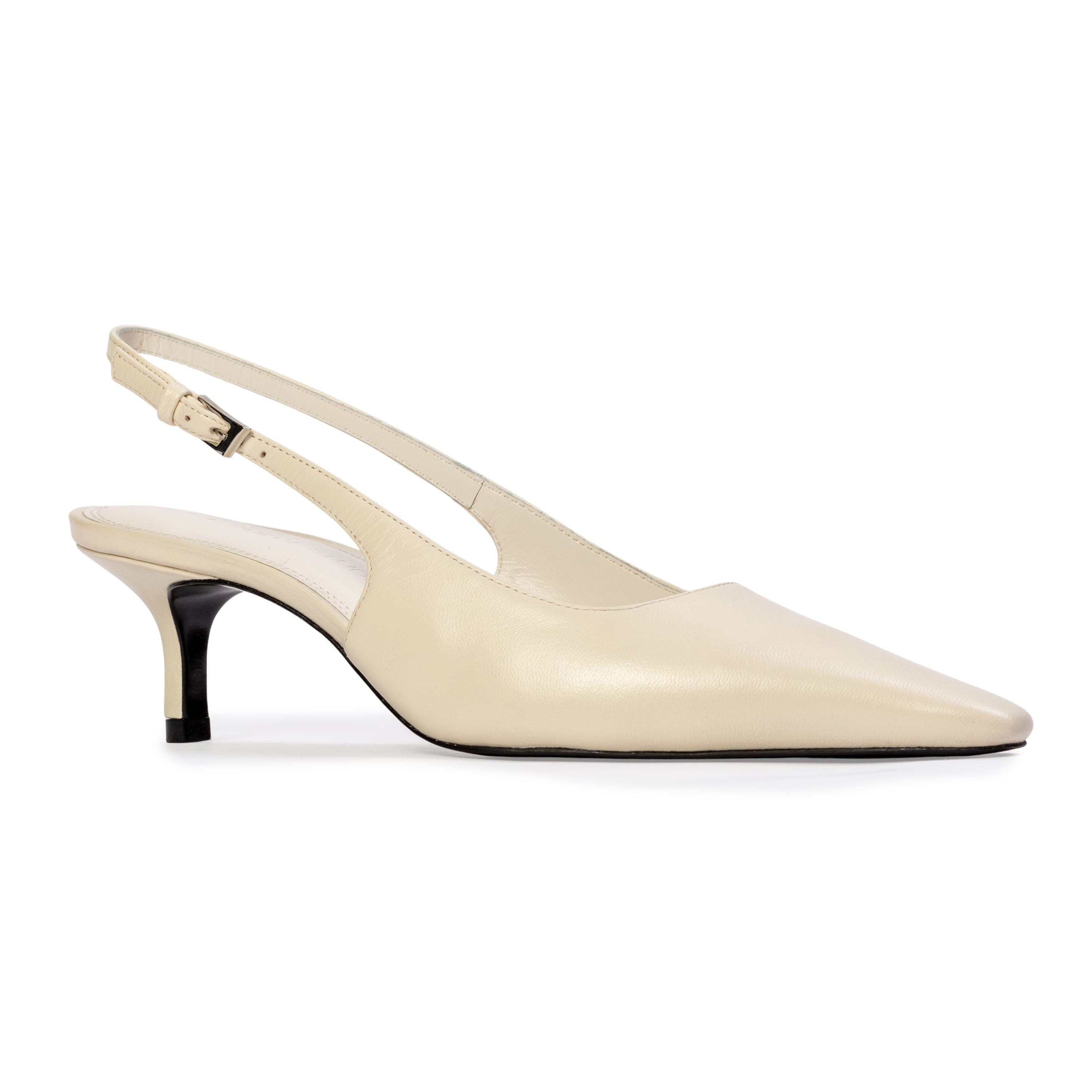 BLACK SUEDE STUDIO Lainey 50 Leather Pump, Alternate, color, Coconut Leather