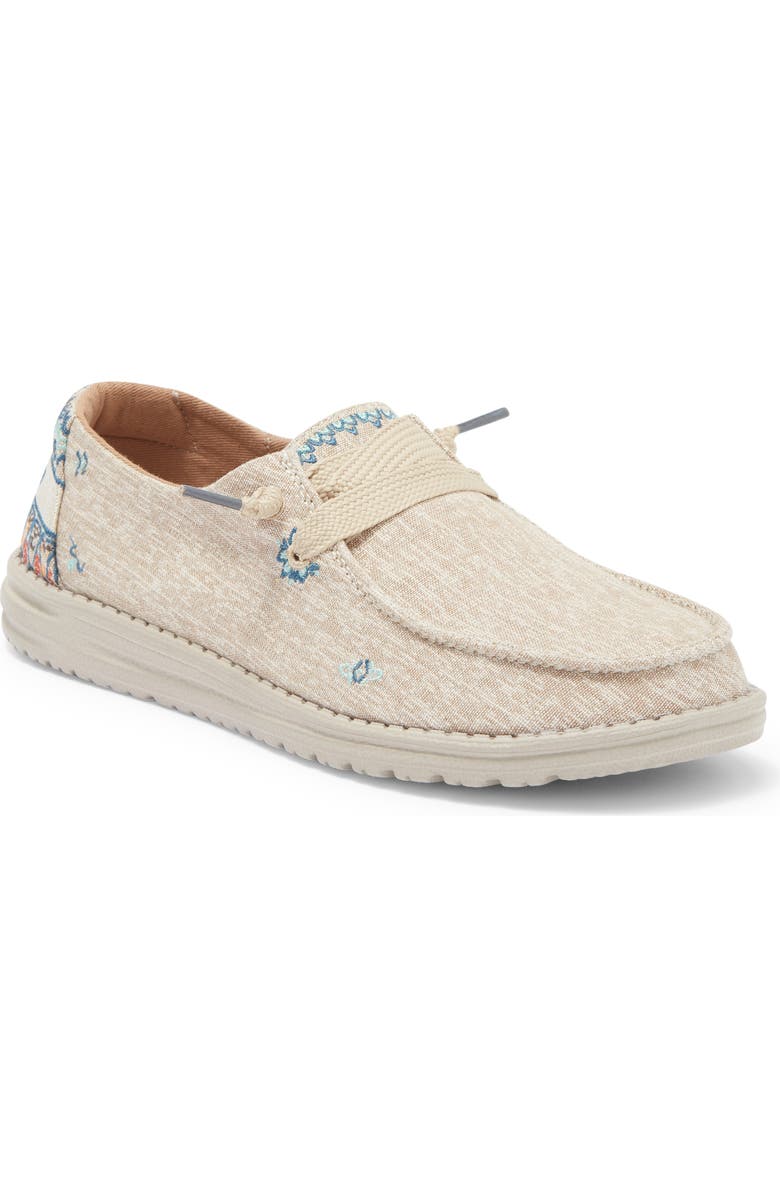 Hey Dude Wendy Flora Boat Shoe, Main, color,