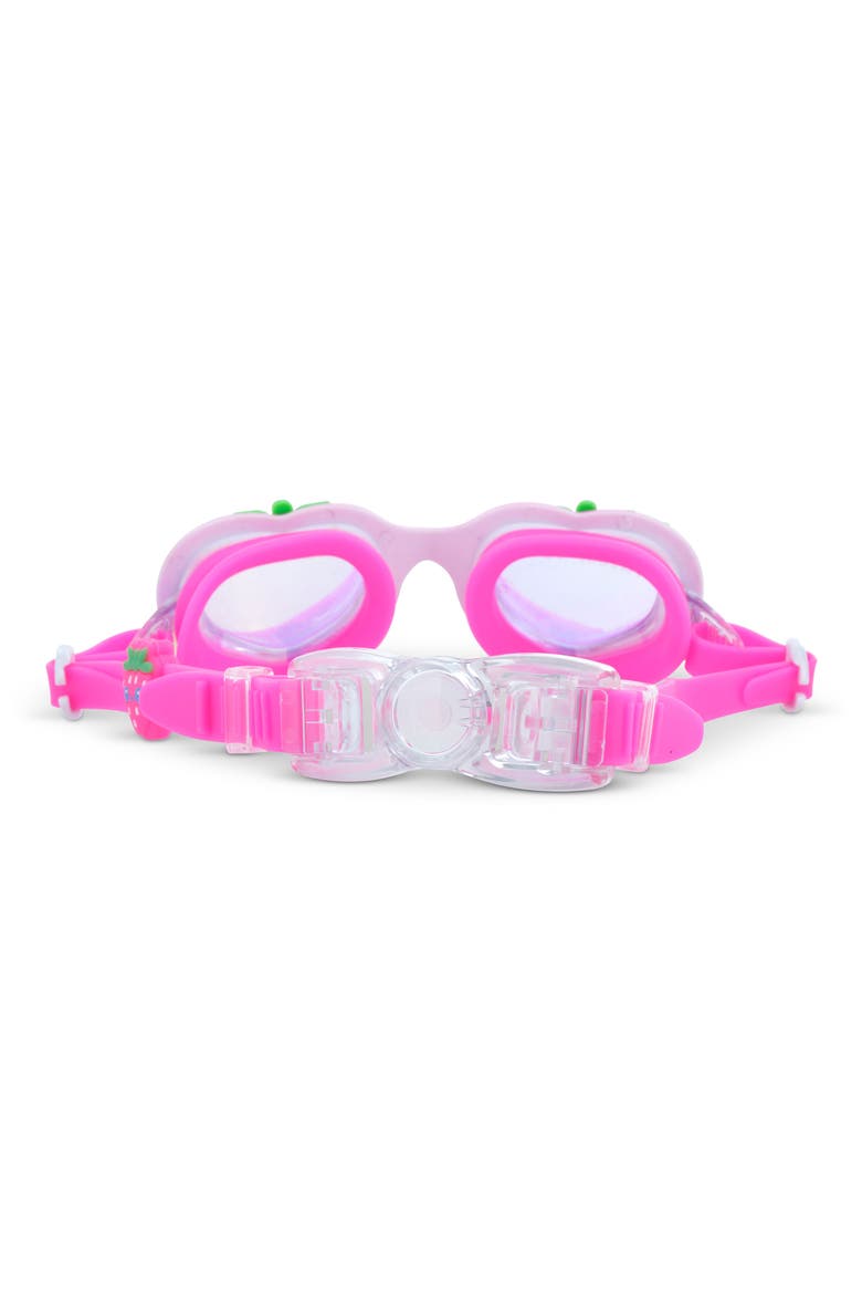 Kids' Strawberry Swim Goggles, Alternate, color, PINK