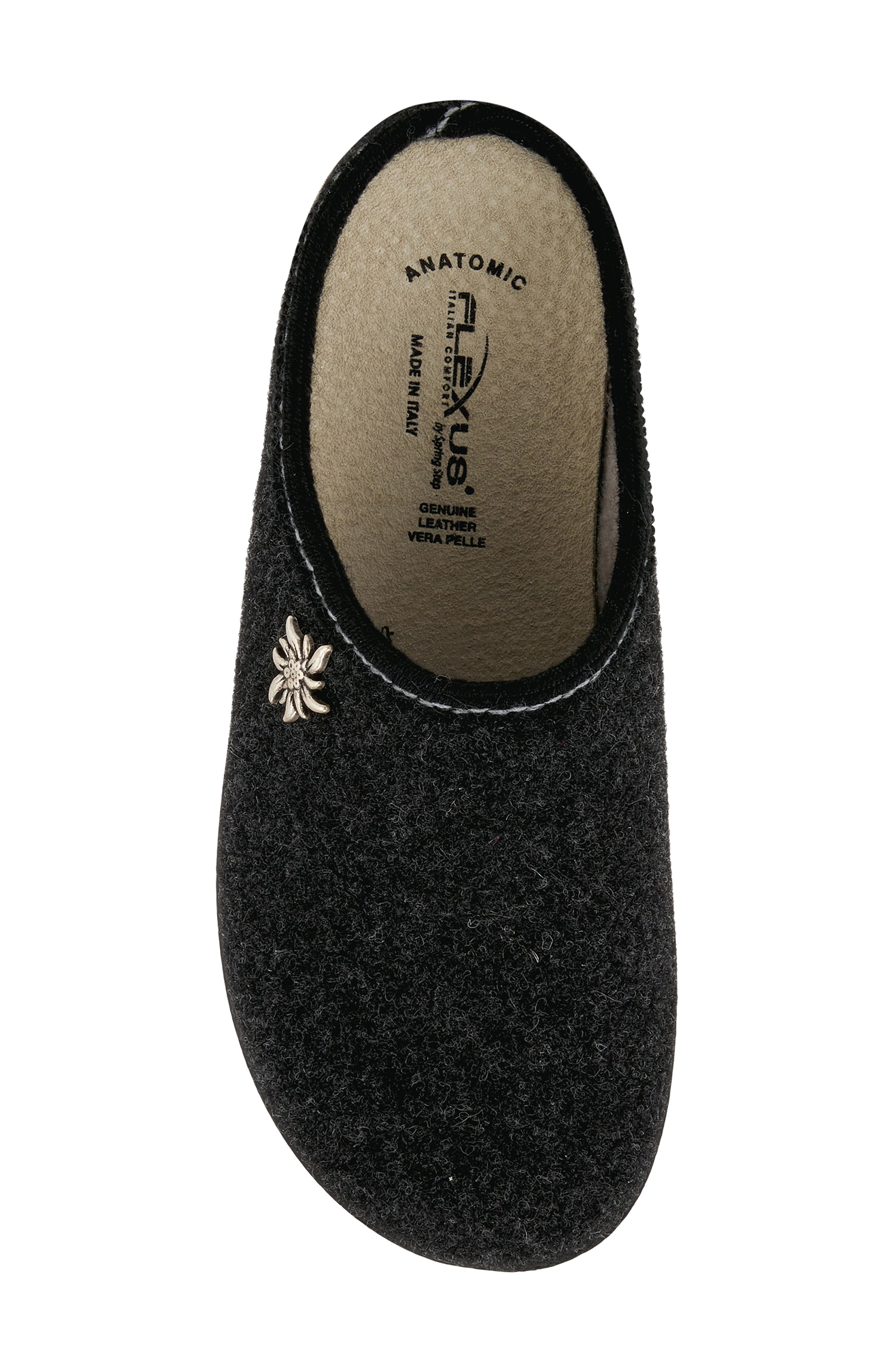 Flexus by Spring Step Loralee Scuff Slipper, Alternate, color, Black