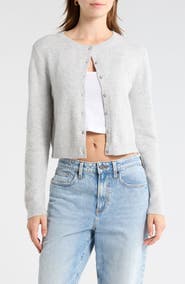 Abound Classic Crewneck Cardigan