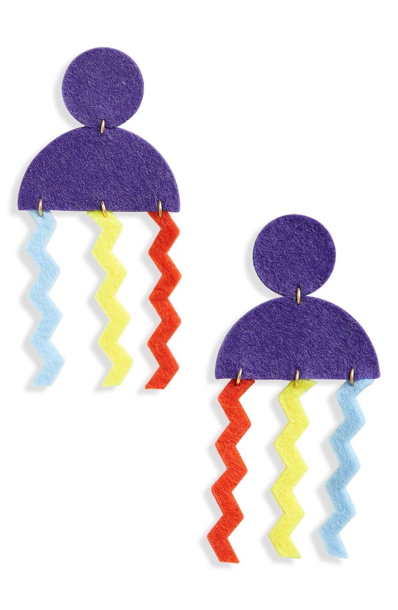 DADYBONES Memphis Jelly Earrings, Main, color, 