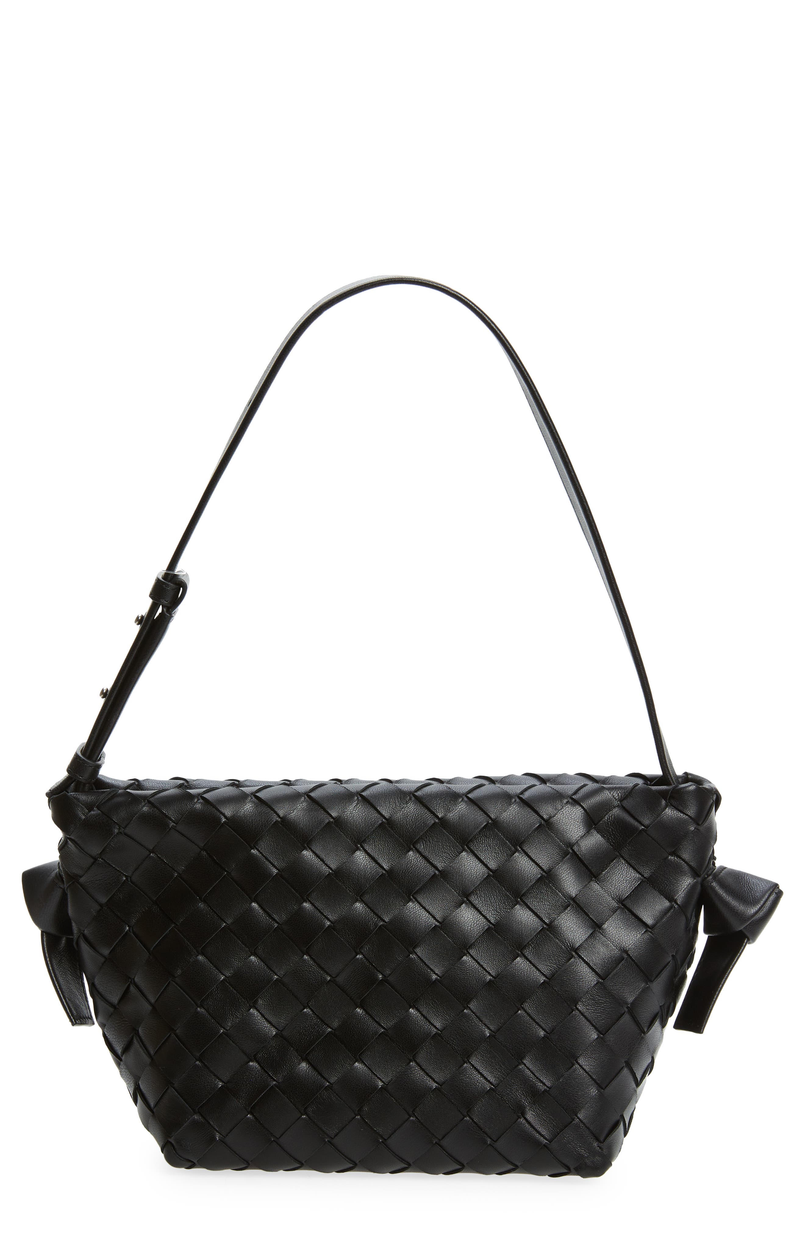 Bottega Veneta Intrecciato Leather Shoulder Bag, Main, color, 