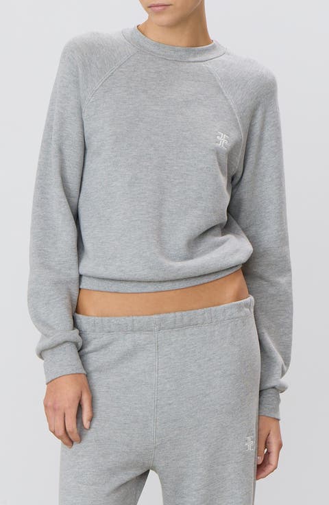 Shrunken Raglan Sweatshirt