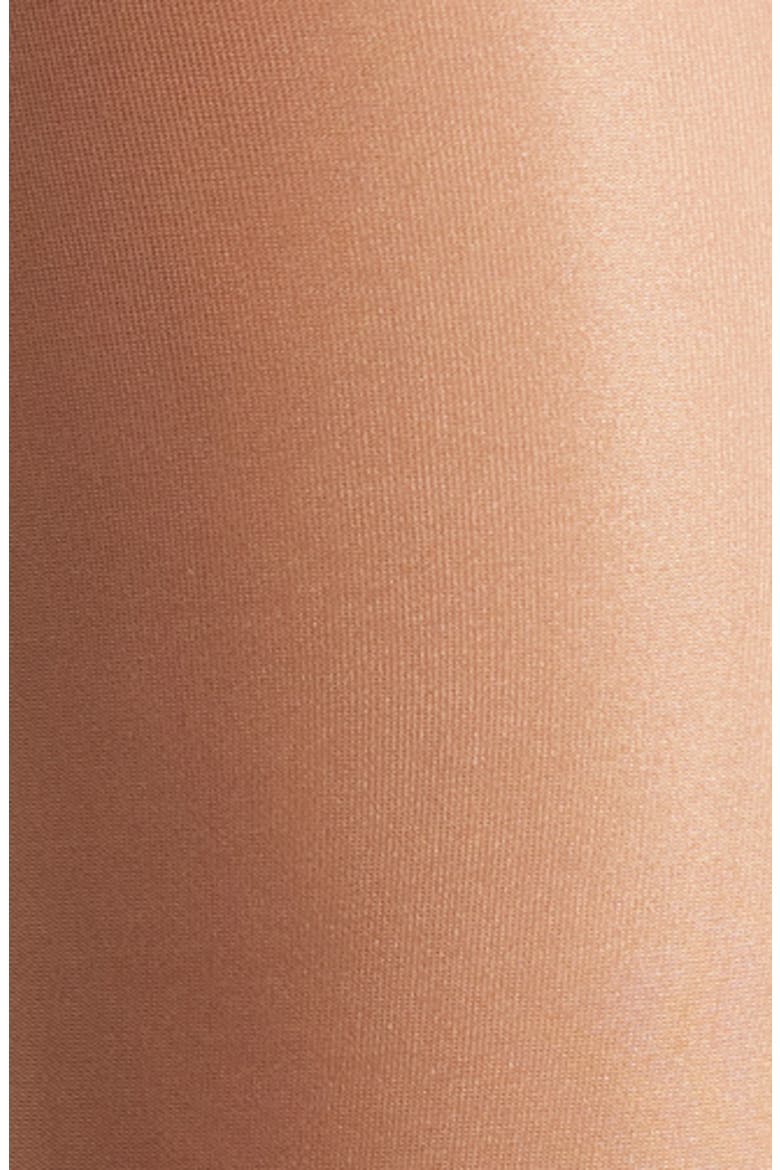 Liquid Metal High Waist Tights, Alternate, color, TAN