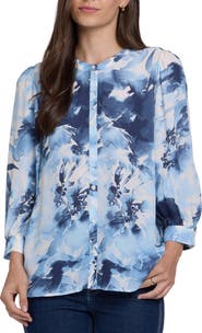 NYDJ Bonnie Button-Up Top
