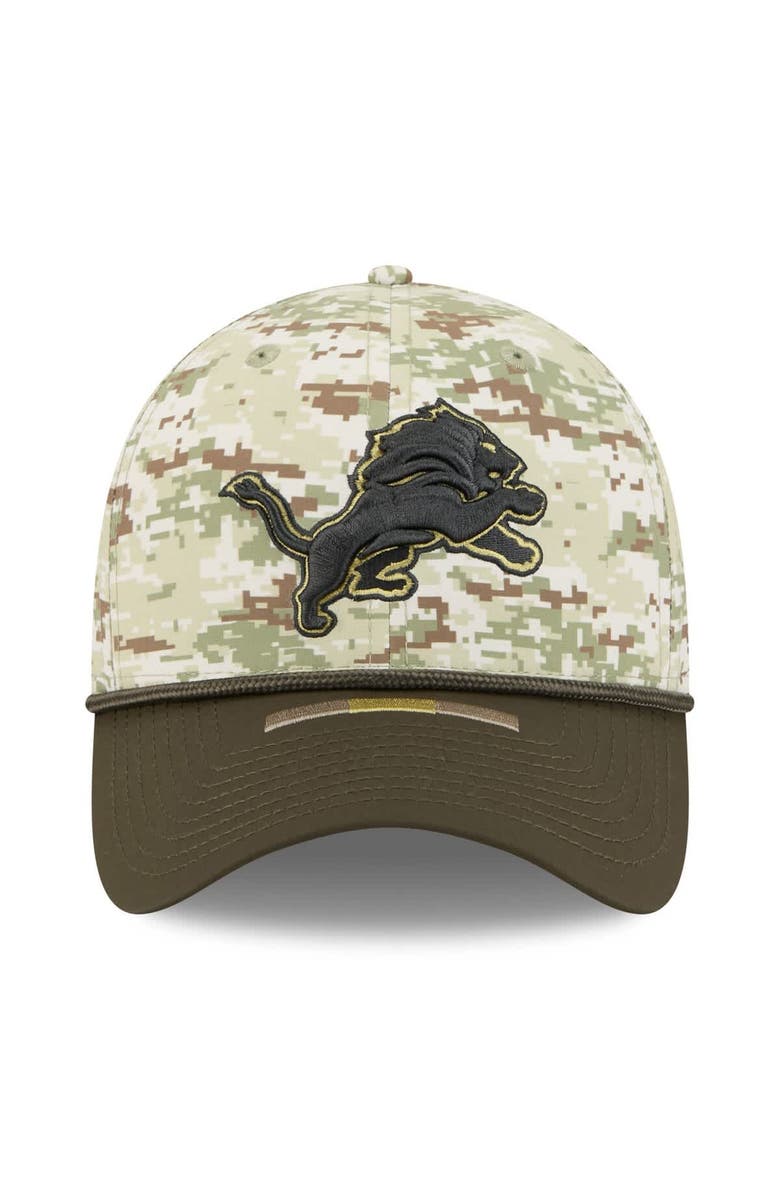New Era Men's New Era  Camo Detroit Lions 2025 Salute to Service 39THIRTY Flex Hat, Alternate, color, Camo