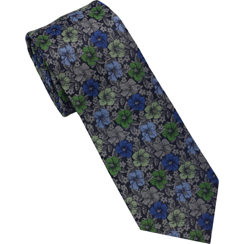 Ben Sherman Floral Pop Art Slim Tie In Multi