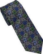 Ben Sherman Floral Pop Art Slim Tie