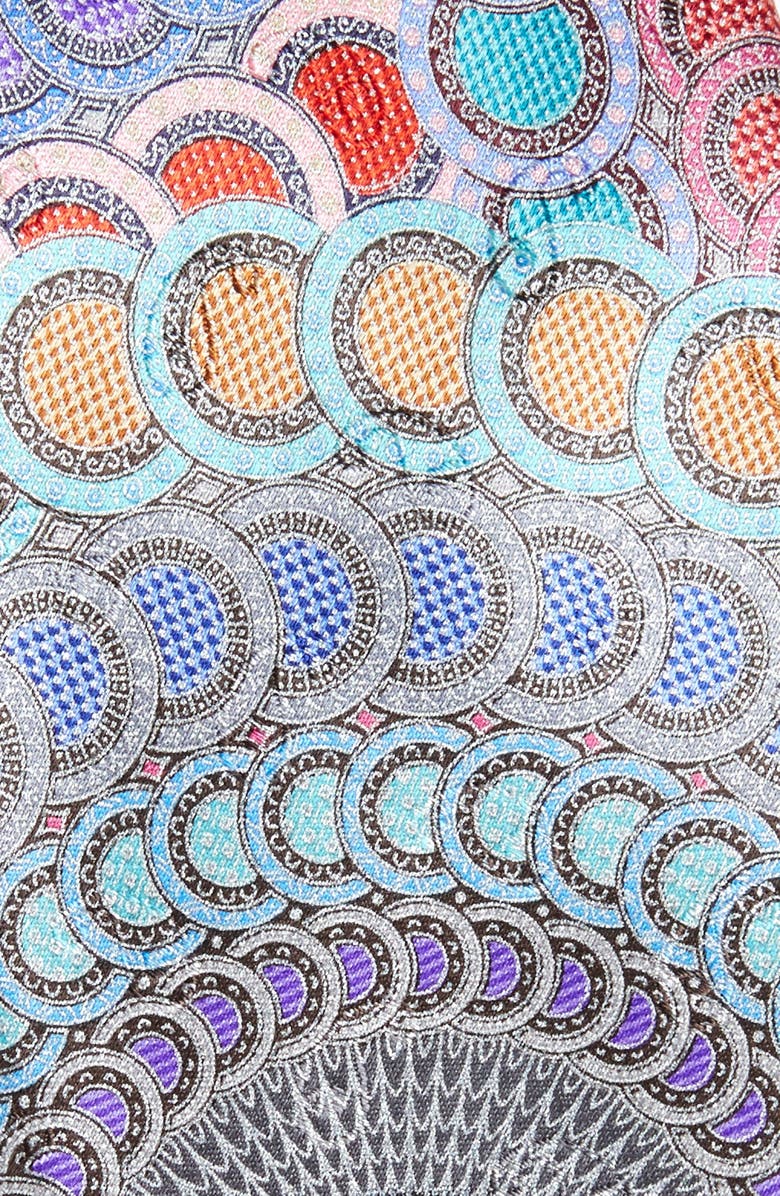 ZEGNA Ermenegildo Zegna Venticinque Medallion Silk Tie, Alternate, color,