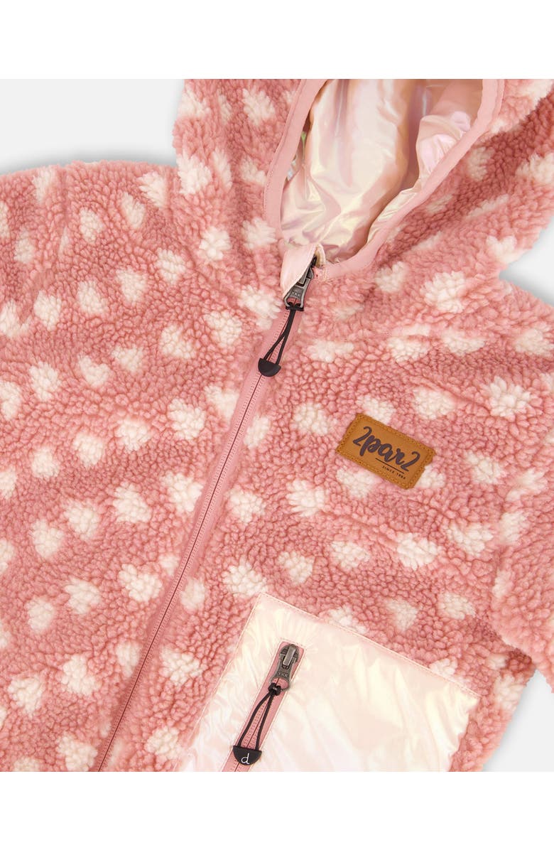 Deux par Deux Reversible Mid-Season Jacket, Alternate, color, Light Pink