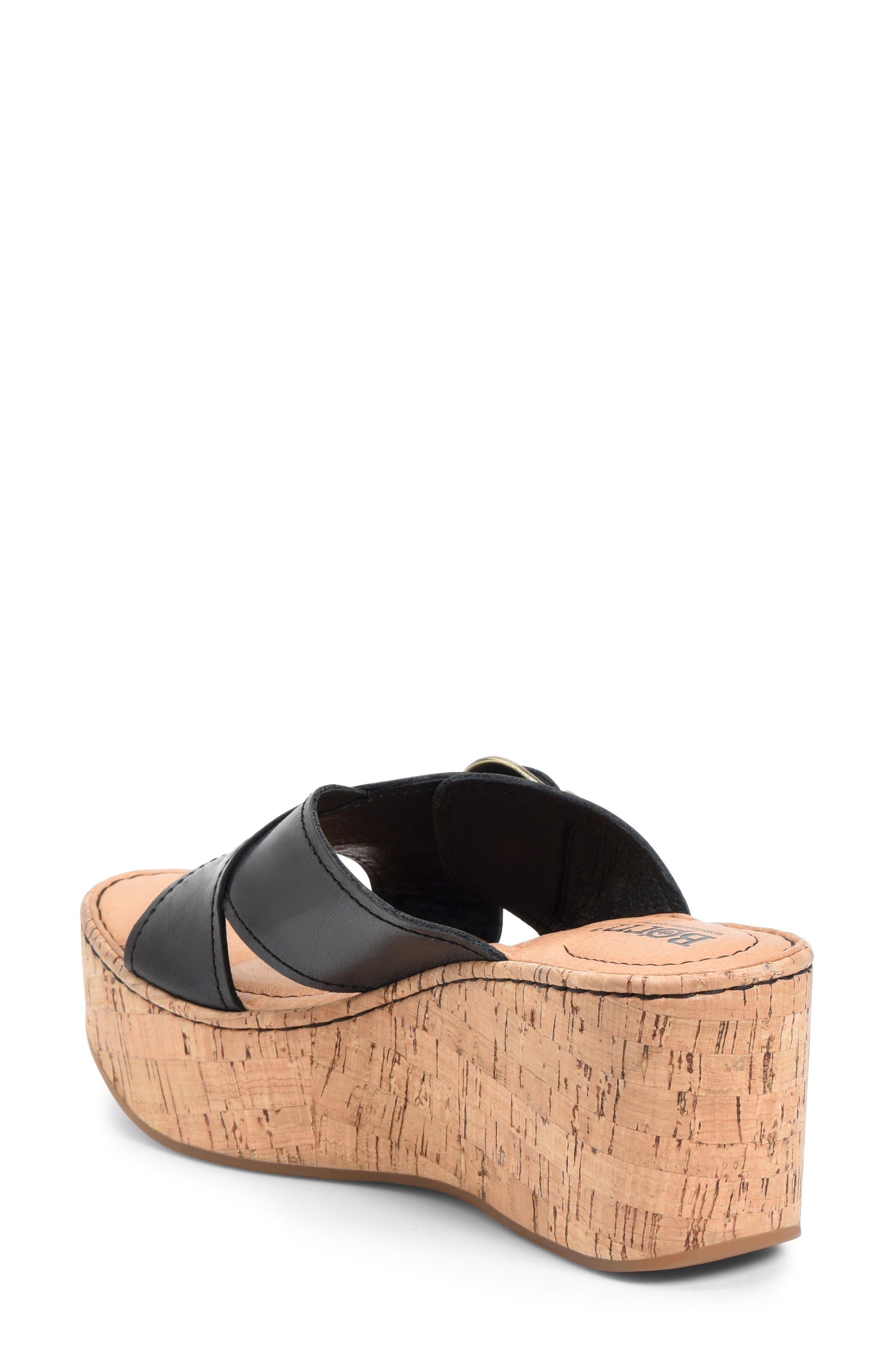 Børn Devona Platform Wedge Sandal, Alternate, color, 