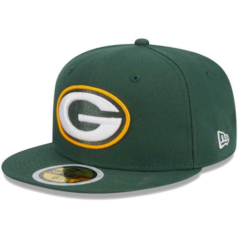 Youth New Era Green Green Bay Packers  Main 59FIFTY Fitted Hat