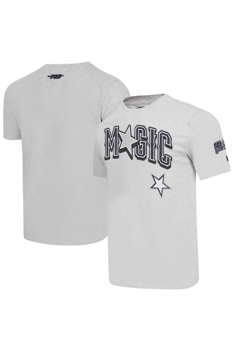 Men's Pro Standard Heather Gray Orlando Magic 2024/25 City Edition T-Shirt, Alternate, color, Heather Gray