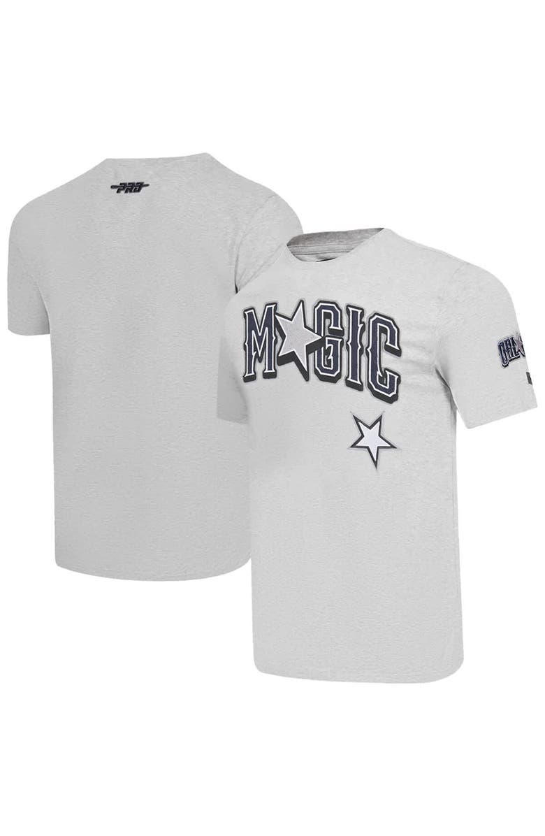 PRO STANDARD Men's Pro Standard Heather Gray Orlando Magic 2024/25 City Edition T-Shirt, Alternate, color, Heather Gray