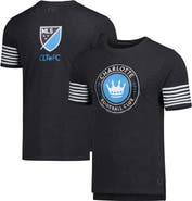 GRUNGY GENTLEMAN Men's Grungy Gentleman Charcoal Charlotte FC T-Shirt