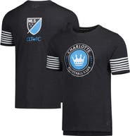 GRUNGY GENTLEMAN Men's Grungy Gentleman Charcoal Charlotte FC T-Shirt