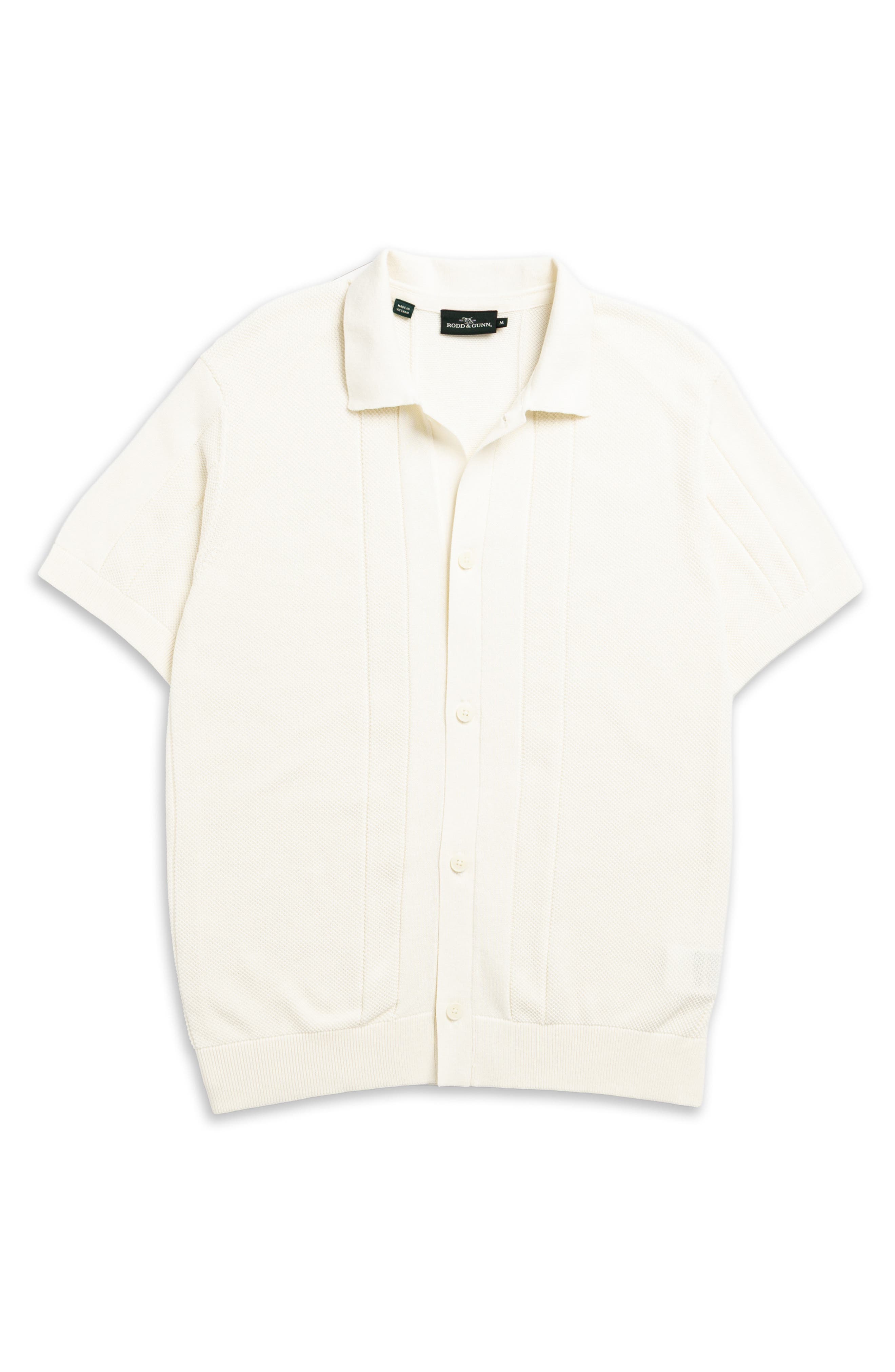 Rodd & Gunn Cobb River Short Sleeve Knit Button-Up Shirt — фото 4