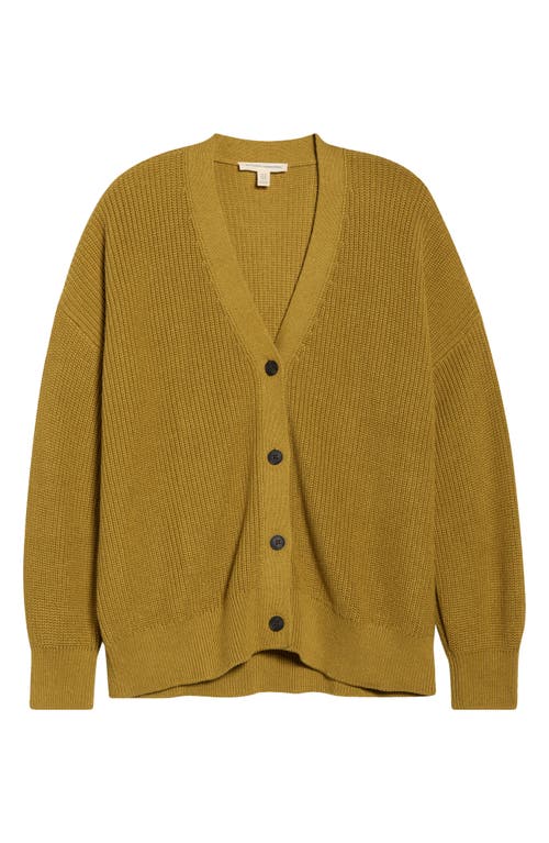 Seasalt Cornwall Winding Creek Oversize Organic Cotton Cardigan In Green