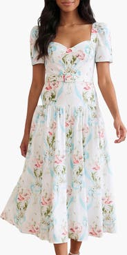 Needle & Thread Floral Ribbon Ballerina Dress