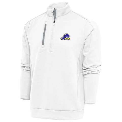 Men's Antigua  White Delaware Fightin' Blue Hens Generation Quarter-Zip Pullover Top