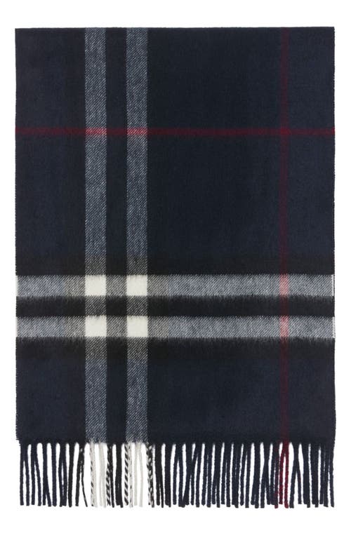 Burberry Giant Check Cashmere Scarf Accessories In Black
