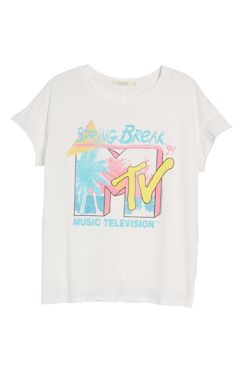 Junk Food MTV Spring Break Tee, Alternate, color, 