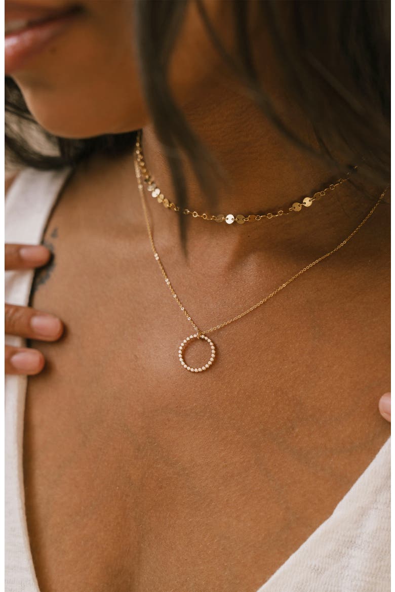 Poppy Link Choker, Alternate, color, GOLD