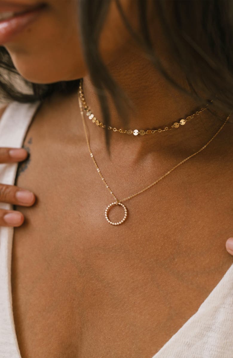 MADE BY MARY Poppy Link Choker, Alternate, color, Gold