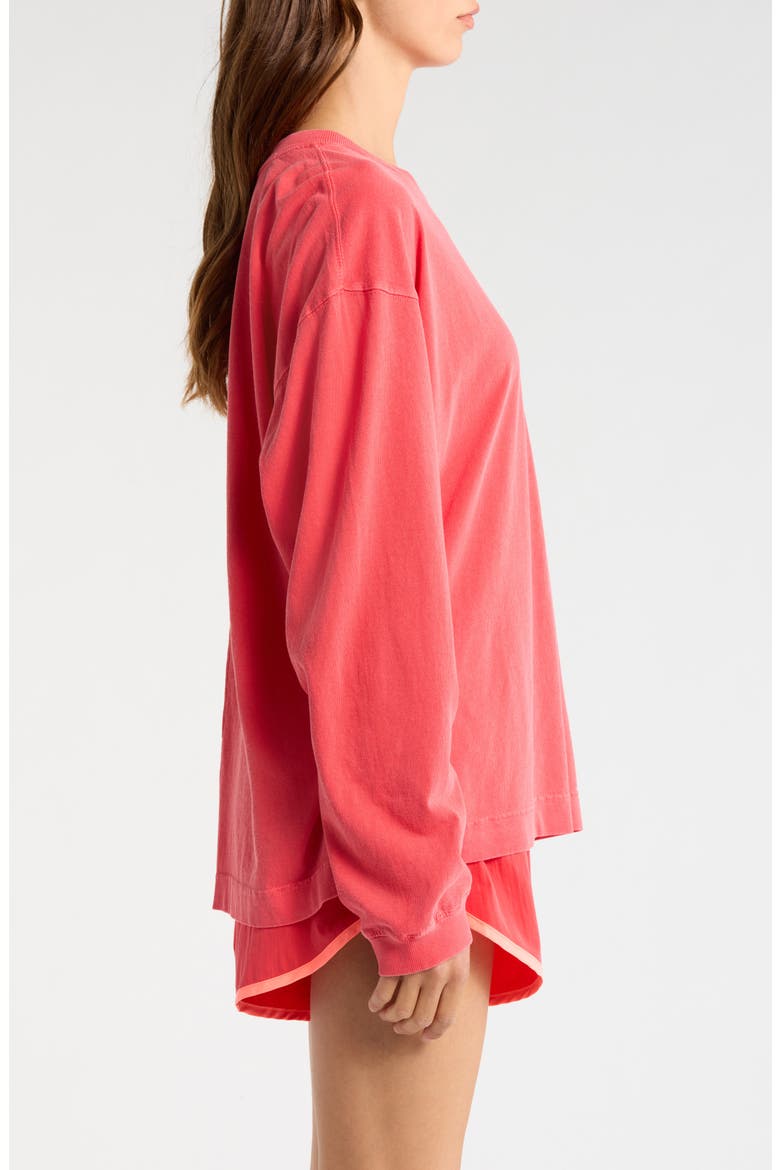 FP Movement Hustle Layer Knit Top, Alternate, color, GRAPEFRUIT