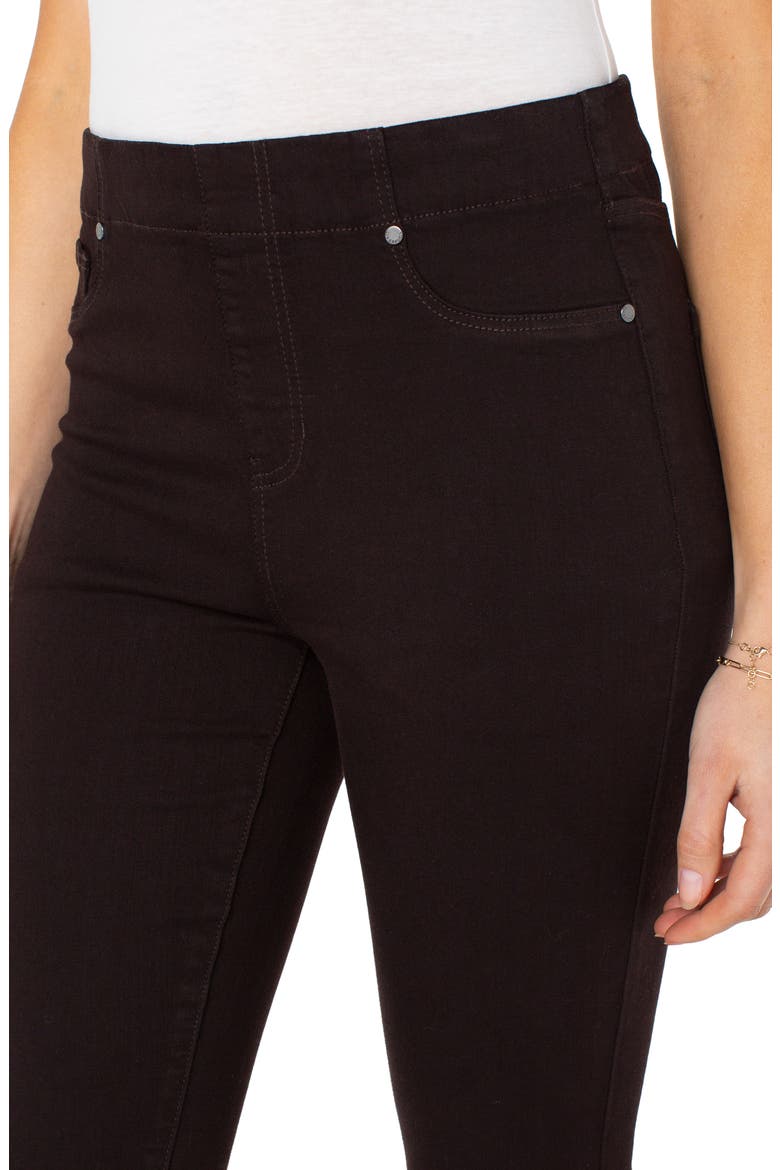 Chloe Pull-On High Waist Ankle Skinny Corduroy Jeans, Alternate, color, MOLASSES