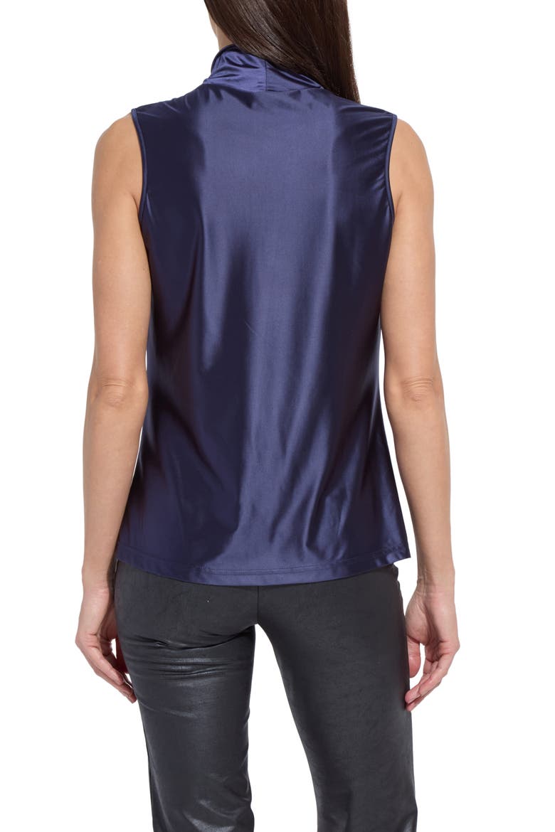Branca Halter Draped Top, Alternate, color, INDIGO SHADE